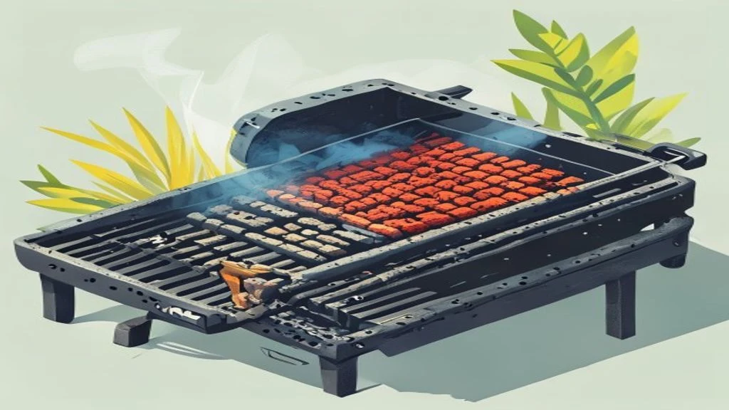 Mangalın temizlenip kömürün yerleştirilmesi