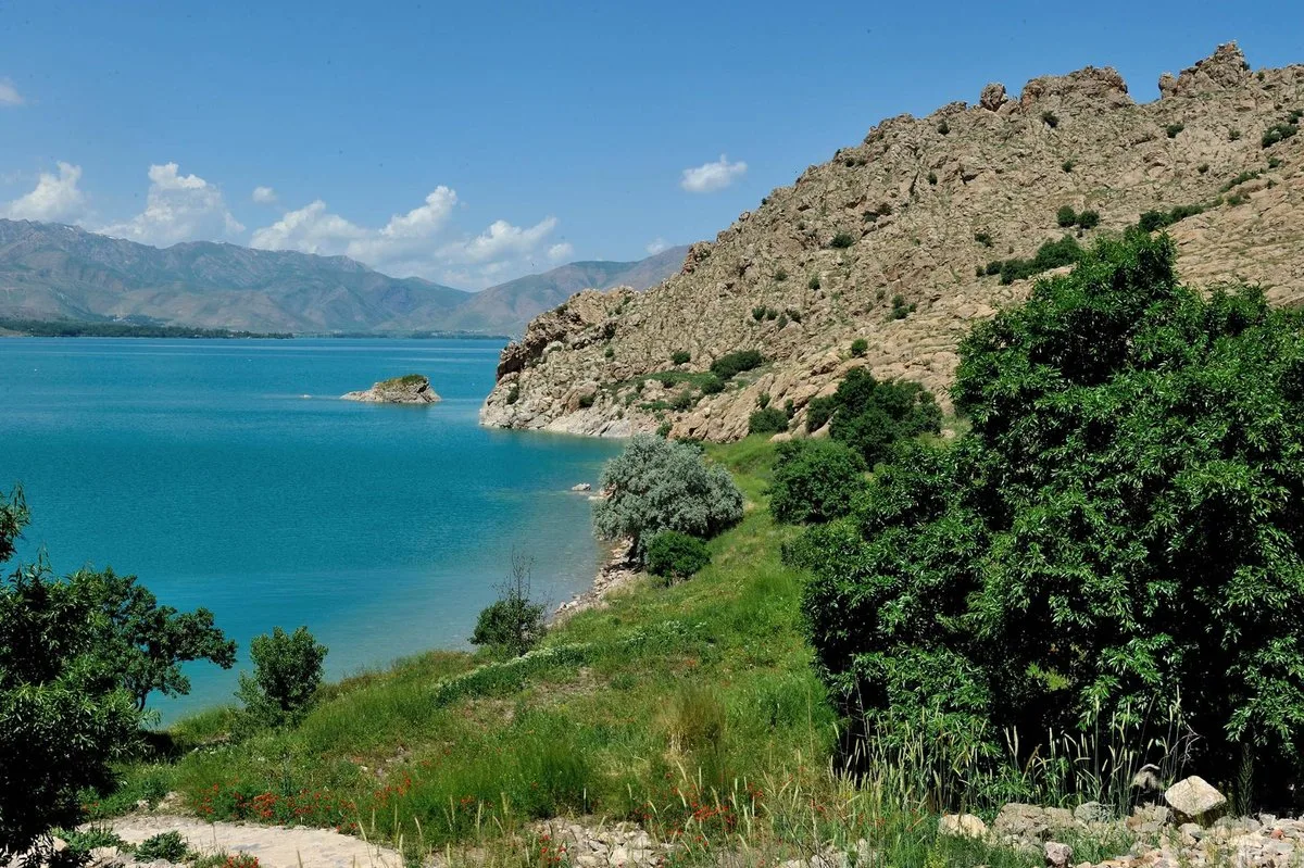 Akdamar Adası Çevresi Piknik Alanı